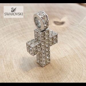 Swarovski 3D Cross Pendant
